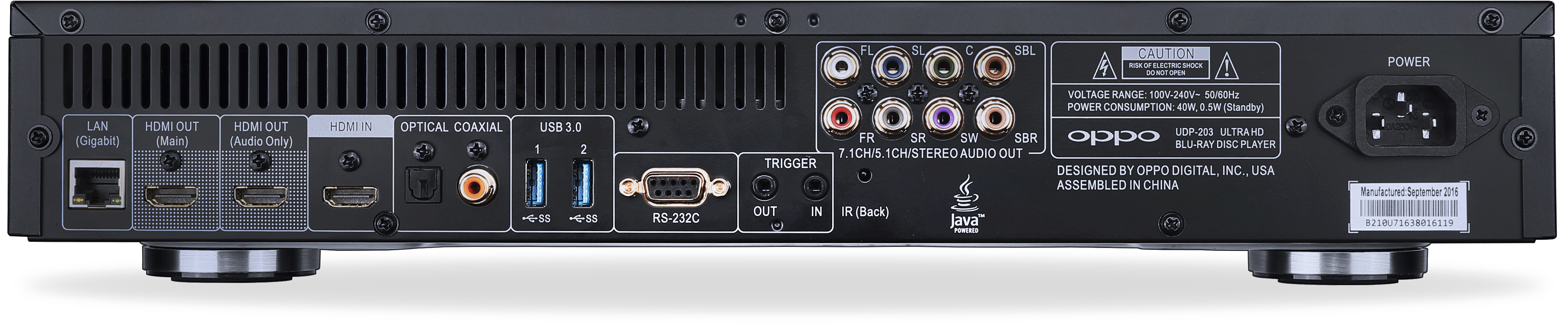 Oppo UDP 203 4K Blu-ray player review
