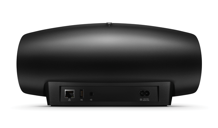 Sonica Wi-Fi Speaker (Black) Back View